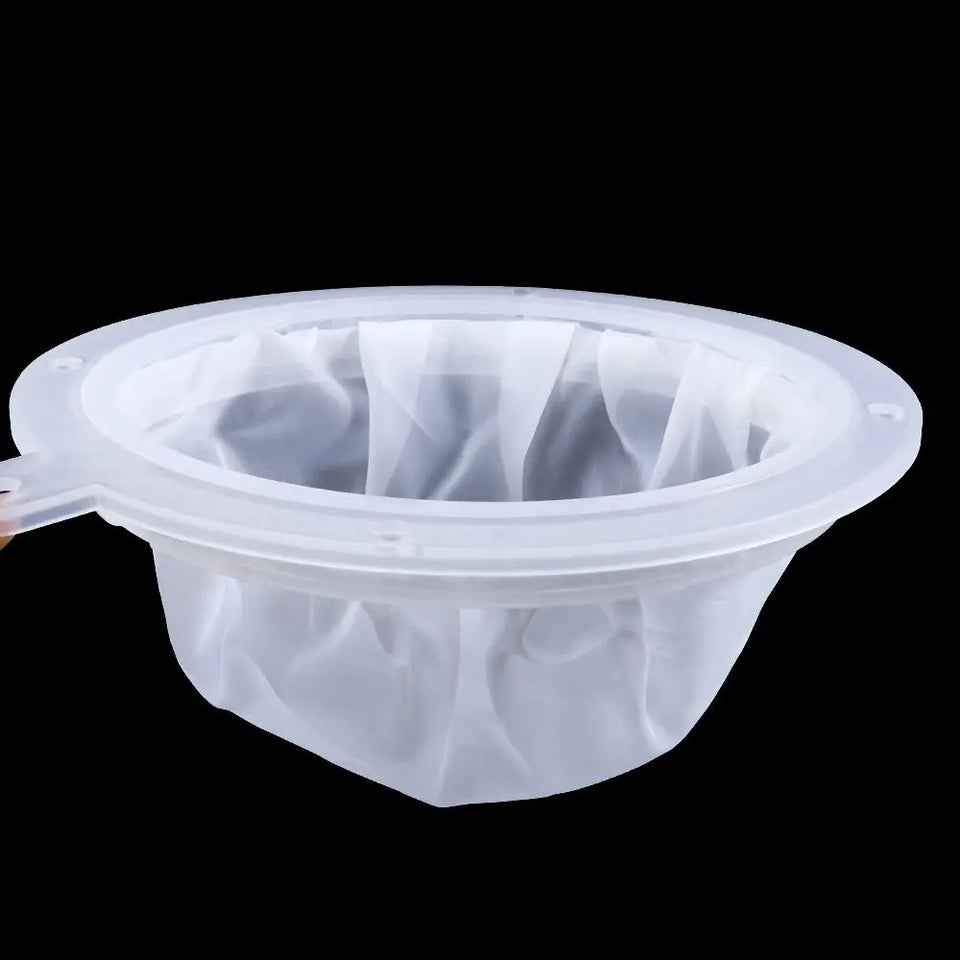 13/15CM Reusable Mesh Nylon Filter Super Fine Colander For Sieve Juice Soy Milk Honey Tea Coffee Wine Strainer Kitchen