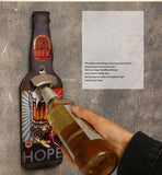 Bottle Opener Restaurant Wall Creative Decoration Item Bar Restaurant Barbecue Shop Hanging Piece Unique Bottle Opener