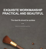 Coffee Grinder Cleaning Brush Wooden Handle Espresso Brush Dusting Coffee Powder Brush Home Kitchen Tool Coffee Accessories