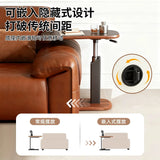 Fixed rotating lift, living room corner sofa coffee table office bedside table mobile air pressure computer table smallsidetable