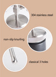 capsulone 2 ways use steam milk foam pot Moka Pot milk frother for coffee milk Latte art color black