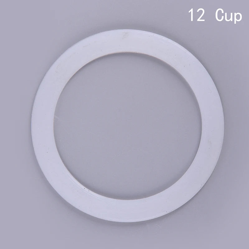 2pcs Silicone Seal Ring Flexible Washer Gasket Ring Replacenent For Cups Moka Pot Kitchen Coffee Espresso Makers Parts