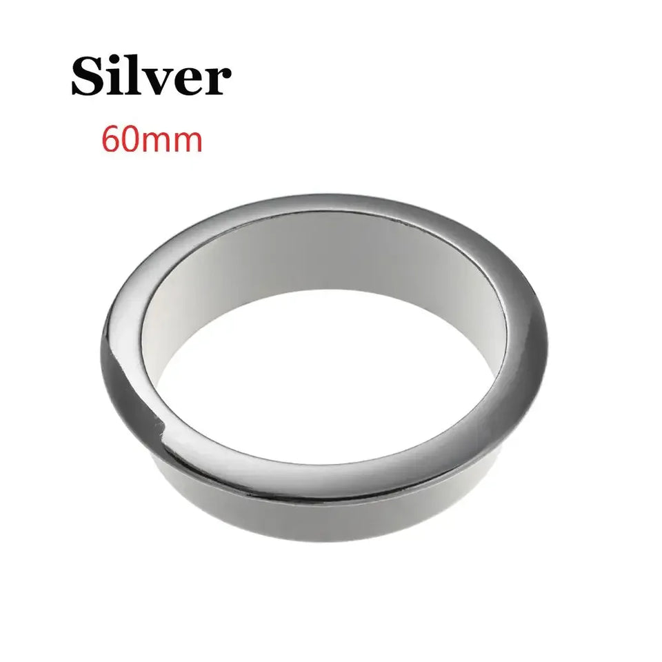 Computer Desk Cable Grommets Wire Hole Cover Cabinet Vent Decorative Ring Cable Outlet Port Furniture Hardware Desk Organizer