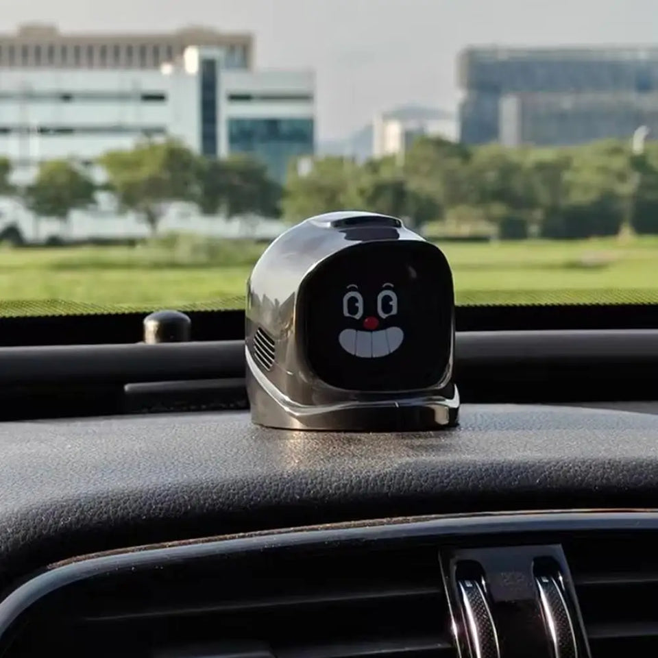Car Intelligent Robot Mounted Toys Accessories Electronic Pets, Fashion Companions Over 60 Expression Touch Screen Sound Effects