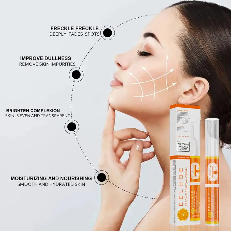 15ml  Skin Care Cream Functional Vitamin C Brightening Face Cream Compact Face Cream  Freckle Removal Cream Pen for Female