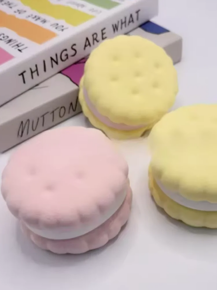 Squishy Simulated Cake Squeeze Toy Stress Relief Slow Rising Sensory Fidget for Anxiety ADHD Autism Gifts Kids Adults ASMR Fun