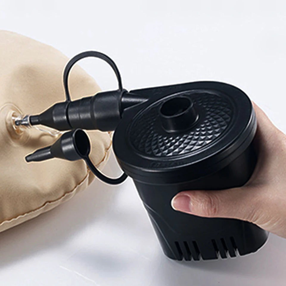 Air Pump Inflatable Compressor for Swimming Ring Air Mattress Pool Toys Lightweight Electric Inflatable Compressor