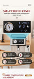 Cafelffe Espresso Coffee Machines Stainless Steel with Milk Frother Steam Wand Semi-Automatic Cappuccino maker 20Bar cafetera