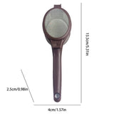 Coffee Powder Filter Spoon Household Tea Strainer Infuser Portable Fine Mesh Filter With Ergonomic Handle For Coffee Tea Juicing
