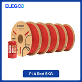 ELEGOO PLA Filament 10KG 1.75mm Plastic 3D PLA for 3D Printer Filament for FDM 3D Printer Elegoo