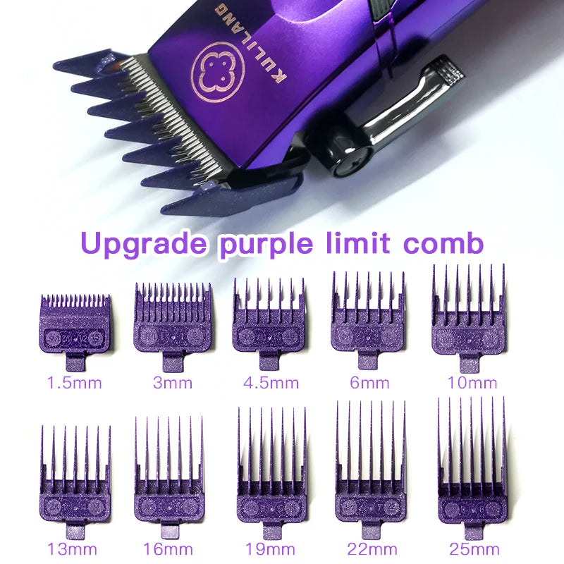 Kulilang Madeshow R77F Hair Clipper with Replacement Blade Hair Trimmer for Men Professional Rechargeable Hair Cutting Machine