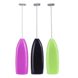 Electric Egg Beater Milk Frother For Coffee Household Kitchen Mini Stainless Steel Coffee Milk Tea Blender
