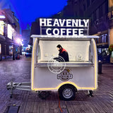 Fully Equipped Ice Cream Food Truck with Full Kitchen Trailer, Fast Food Trailer, Mobile Street Food Cart for Sale