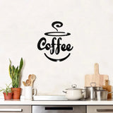 New Creative Acrylic Mirror Coffee Cup Wall Paste Living Room Bedroom Background Wall Decoration Self-adhesive Mirror