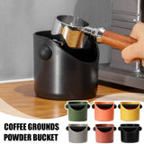 Coffee Knock Box Espresso Grounds Container Coffee Grounds Bucket Anti Slip Dump Bin Bucket Cafe Bar Barista Accessories