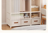 Durable Dustproof Collapsible Closet Large Capacity Wardrobe Easy Assembly Storage Organizer for Bedroom Dorm Daily Arrangement