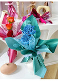 Korean Packaging Film for Flowers, Premium Waterproof Floral Wrapping Paper, Flower Shop Flower Packaging Materials