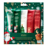 5pcs Plant Fruit Fragrance Hand Cream Sets Moisturizing Handcream Set Hand Care Nourishing Anti Chap Skin Care for Foot