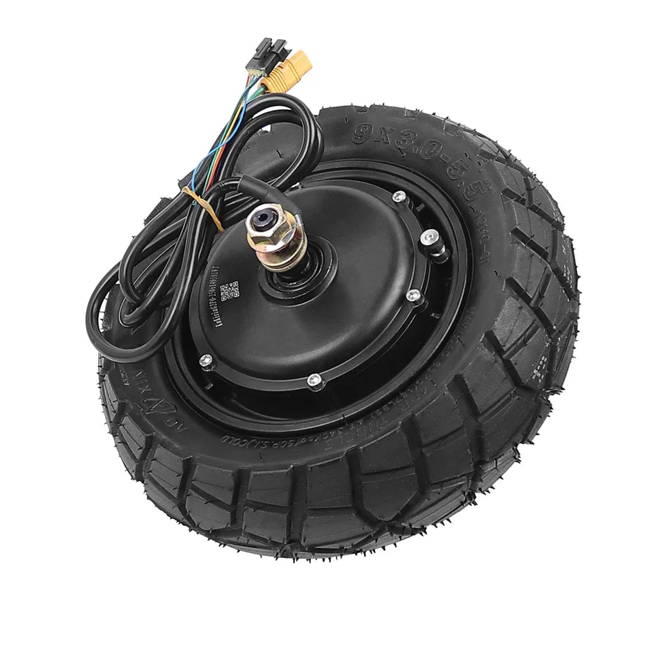 Engine Motor Assembly 48V 600W For Kugoo Kirin Kukirin G2 Pro 2024 Electric Scooter Rear Motor With Aoxin 9×3.0-5.5 Vacuum Tire