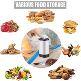 handheld vacuum sealer for Food Storage，Portable  vacuum sealer，Avoid cross contamination of food+ 50  vacuum seal bags