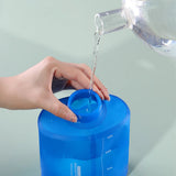 1000/2000ML Ultralight Foldable Water Bag Water Bottle Outdoor Sport Camping Running Hiking Bicycle TPU Soft Flask Water Bag New
