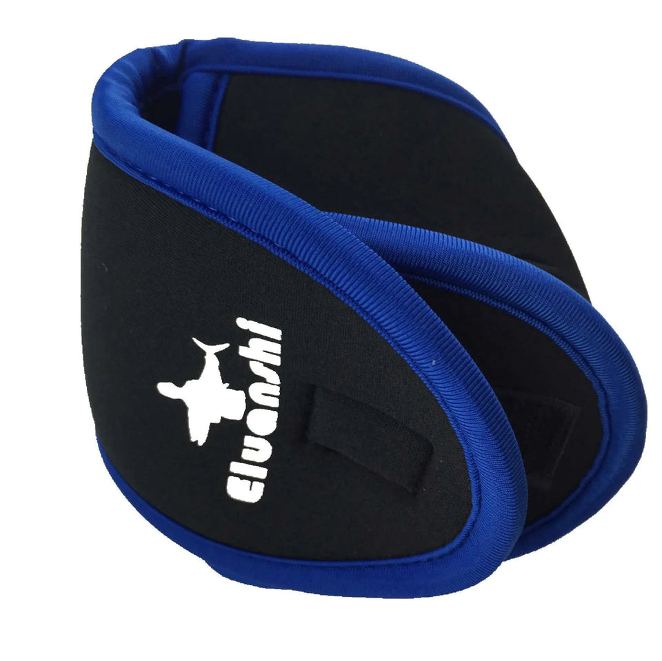 fly spinning reel bag cover case pouch pocket protect box for fish lure carp Nylon fishing neoprene Red Genuine ELUANSHI