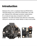 BLV® New Nitehawk LDO toolboard featuring RP2040 MCU TMC2209 drive ADXL345 accelerometer and USB port Voron StealthBurner