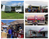 2025 Netherlands Standard Commercial Food Trailer Cart School Food Truck Van With Stocks For Shipping