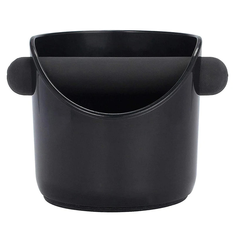 Shock-Absorbent Coffee Knock Box Anti-slip Espresso Dump Bin For Coffee Grounds With Removable Knock Bar Coffee Grind Waste Bin