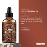 Coffee essential oil natural fragrance, is suitable for body massage treatments ,hair care anddiffuser
