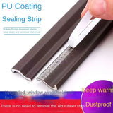 6M Self Adhesive Casement Window Door Sealing Strips Wearable Seal Foam Tape Acoustic Waterproof Dustproof Weather Stripping