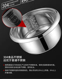 new style 316 stainless steel old-fashioned rice cooker household small cooking 1-2-3-4-6 people 5L porridge soup rice cooker