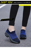 Women Sneakers Fashion Black Sports Casual Shoes Breathable Mesh Lightweight Air Cushion Non-Slip Running Shoe Zapatillas