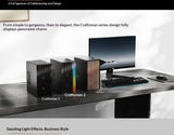 WJCOOLMAN Craftsman Series Small Chassis Home-Type Desktop Computer Supports M-ATX Motherboard - Compact Gaming PC Build
