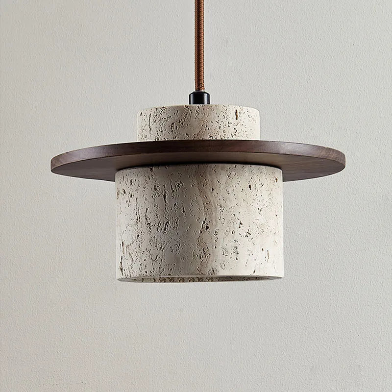 Wabi-sabi wind yellow cave stone chandelier vintage homestay bedroom bedside lamp bar restaurant restaurant cafe lamp