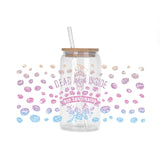 Coffee vibe Series easy peel waterproof DIY decoration decals 3D transfers uvdtf crystal sticker 16oz uv dtf cup wraps