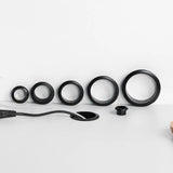 Computer Desk Cable Grommets Wire Hole Cover Cabinet Vent Decorative Ring Cable Outlet Port Furniture Hardware Desk Organizer