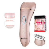 Surker Electric Bikini Trimer Shaver Women: 2 in 1 IPX7 Waterproof Wet & Dry Use Body Hair Trimmer and Facial Hair Remover