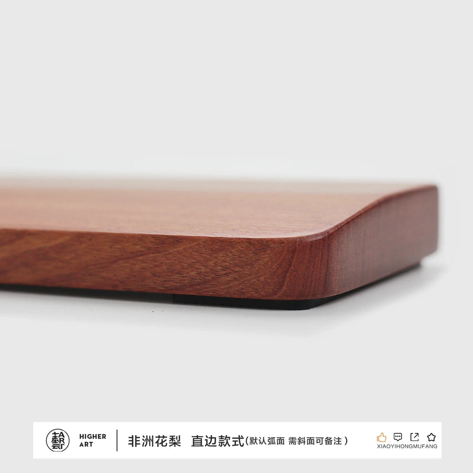 Walnut Wood Palm Rest Custom Solid Wooden Keyboard Wrist Rest Fillet Filco Palm Stress for 68/87/104 Keyboard Gamer Accessories