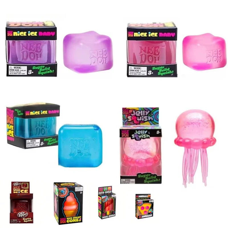 Educational stress relieving squeeze toys, maltose material gummies, stress relieving, portable fun anti anxiety small toys