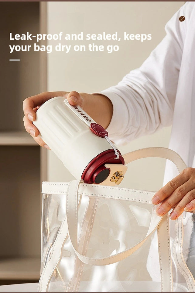 Smart Temp Display Stainless Steel Tumbler Thermal Mug Vacuum Insulated Coffee Cup Travel Thermos Cups Hot Water Bottle for Tea
