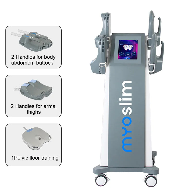 Professional Myoslim RF Machine EMS Body Sculpting Machine EMS Fat Burning EMS Slimming Muscle Stimulator