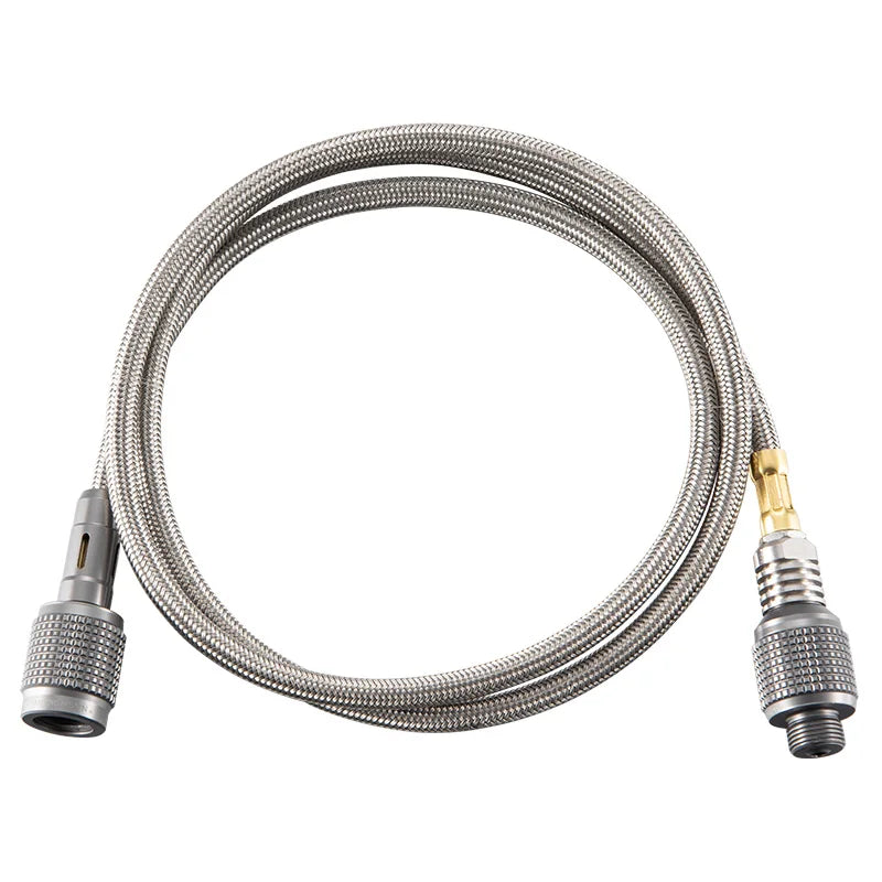 CAMPINGMOON Gas Accessories Gas Stove Adapter Extend Tube Stainless Steel BBQ Gas Stove Hose Burners Extension Tube For Camping