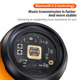 QERE Bluetooth Speaker with Hi-Res 5W Audio,Wireless HiFi Portable Speaker IPX5 Waterproof,Outdoor Multiple connection modes,
