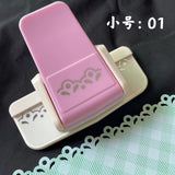 Effort-saving Embossing Device Hollow Lace Edge Pressing Device Punching Device Diy Kindergarten Handmade Greeting Card