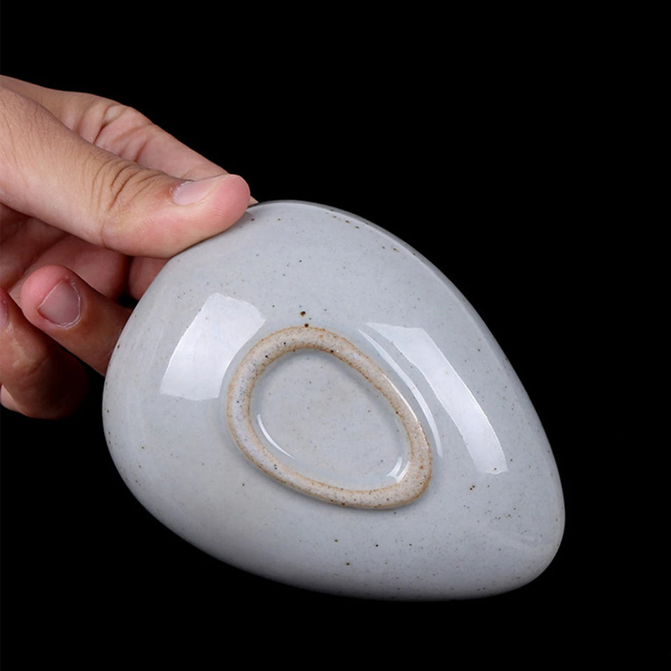 Coffee Bean Dosing Cup Modern Ceramic Single Dosing Tray Ware Espresso Bean Scoop Shovel Coffee Accessories ﻿for Home Cafe