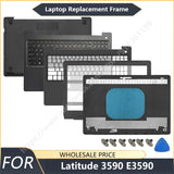 NEW For Dell Latitude 3590 E3590 L3590 Laptop LCD Back Cover Front Bezel Palmrest Bottom US keyboard Case Laptop Frames