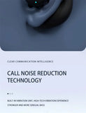 Wireless Headphones Bluetooth Headset With Microphone Bone Conduction Handsfree Noise Canceling Earphones For Driving Audifonos