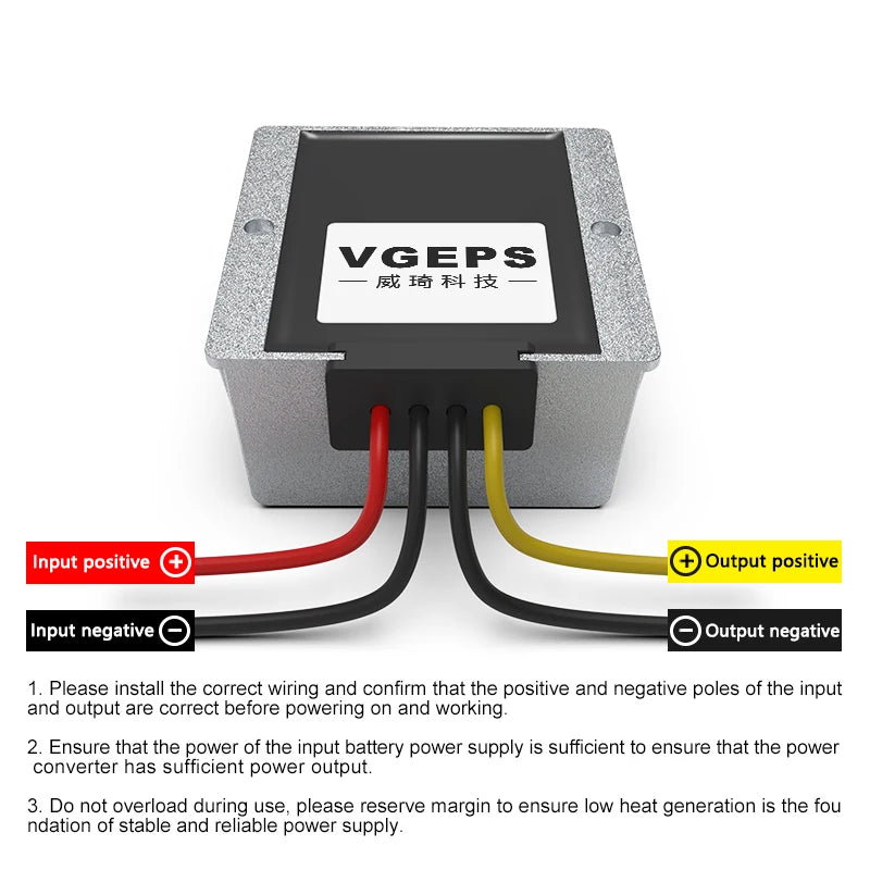 72V60V48V36V24V12V to 5V power converter front car DC voltage regulator DC-DC buck module