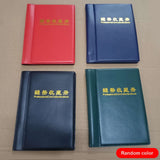 10 Pages 60 PocketsCoins Collection Book Organizer Coin Storage Household Storage Collection Supplies Pockets Album Silver Dolla